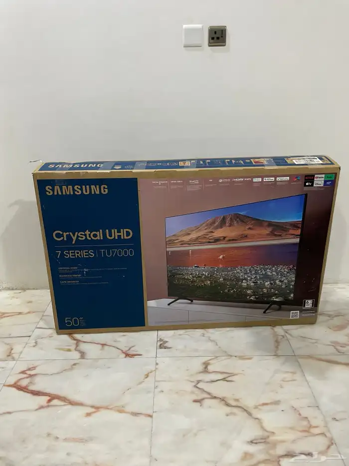 تلفزيون ذكي كرستل UHD 50 بوصه لم يستخدم ابدا 2