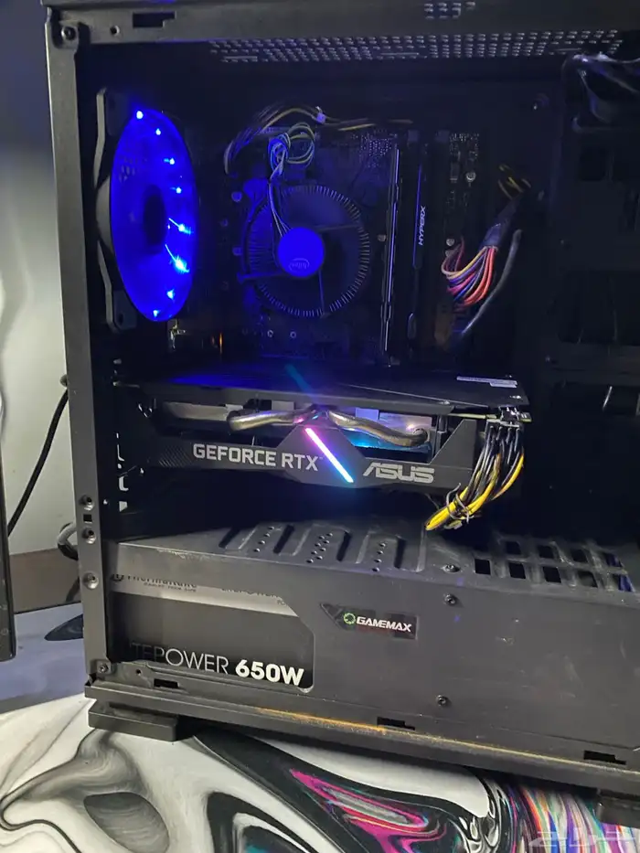بيسي بي سي قيمنق pc2060 مع شاشه وماوس كيبورد 1