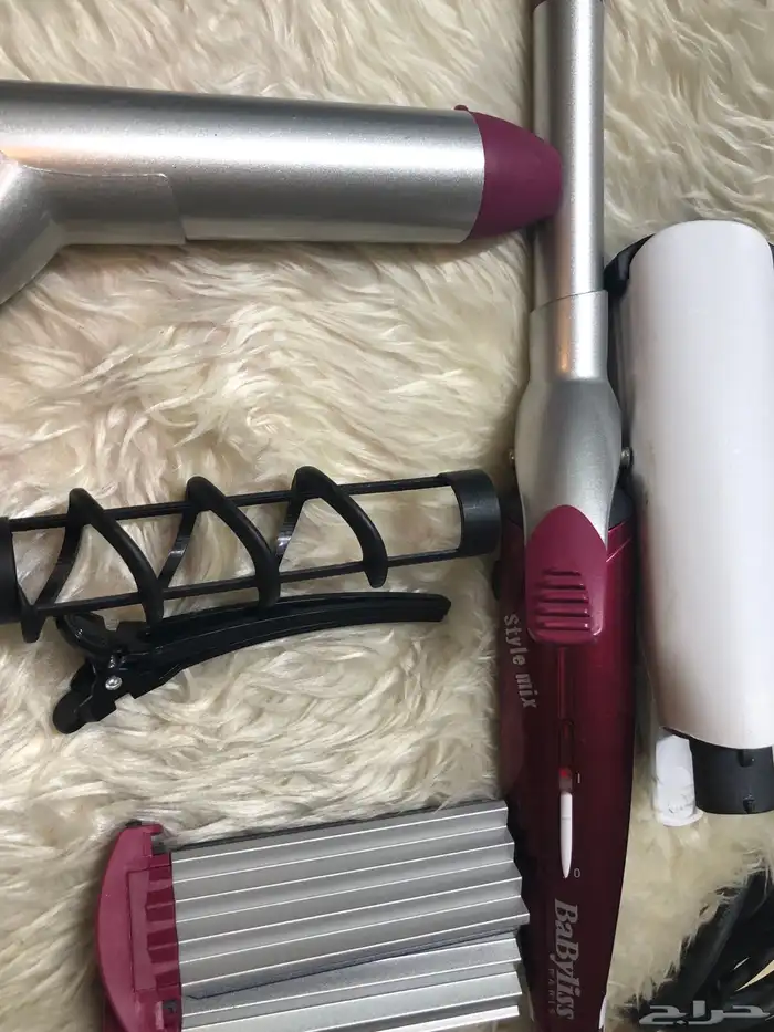 مجموعه اجهزه ستريت ووي ي للشعر لم تستعمل ابدا بدون كرتون 3