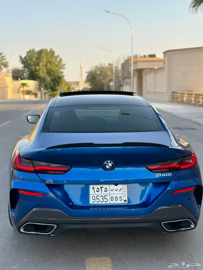 بي ام 840i 2020 على الضمان والصيانات المجانيه 54