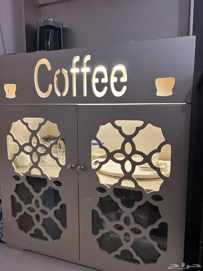 ركن كوفي خشب 1
