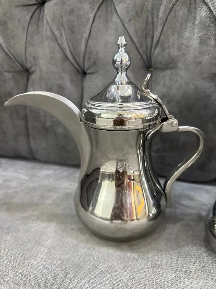 طقم دلة العساف عريض عدد 4 2