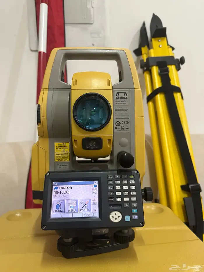 جهاز مساحة توتل استيشن توبكون DS103 AC موترايز جديد 1