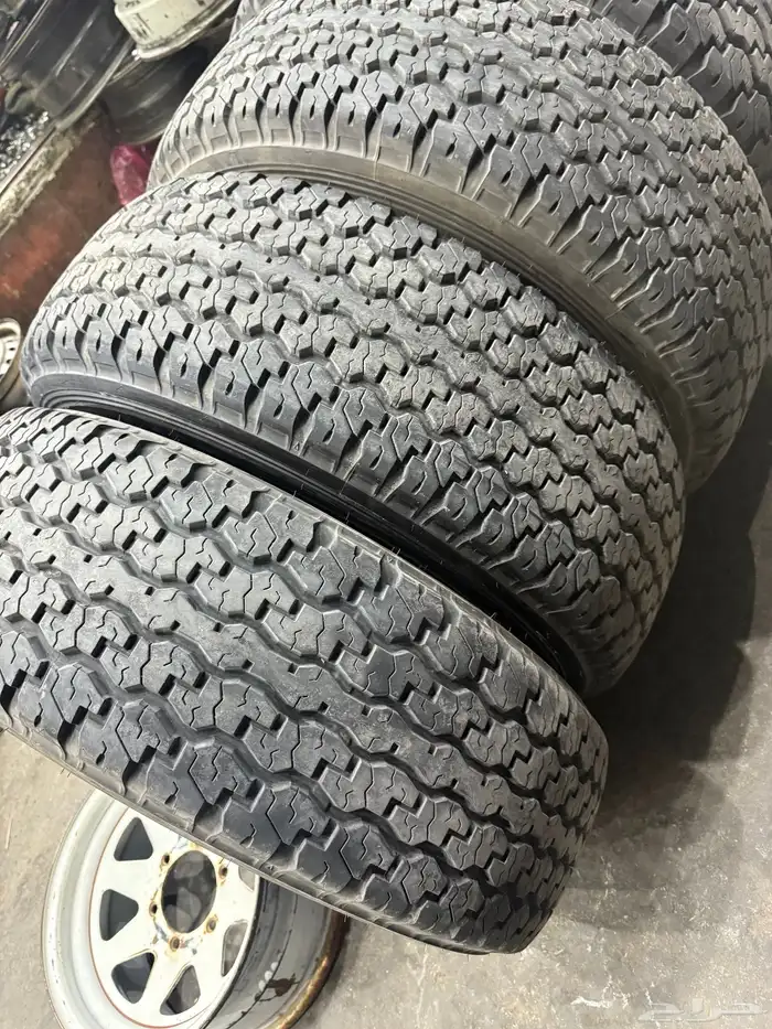 كفرات دلوب شبه جديد مقاس 16-70-275 10