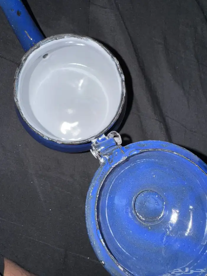 أبريق شاي أزرق 6