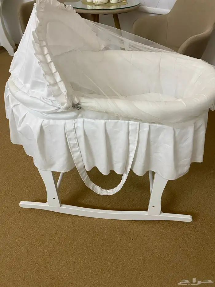 سله موسى سرير هزاز جديد استخدام شهر 150 والتوصيل مجاني 0