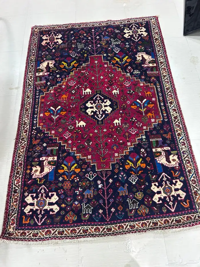 سجادة ايراني صوف طبيعي اصلي 0