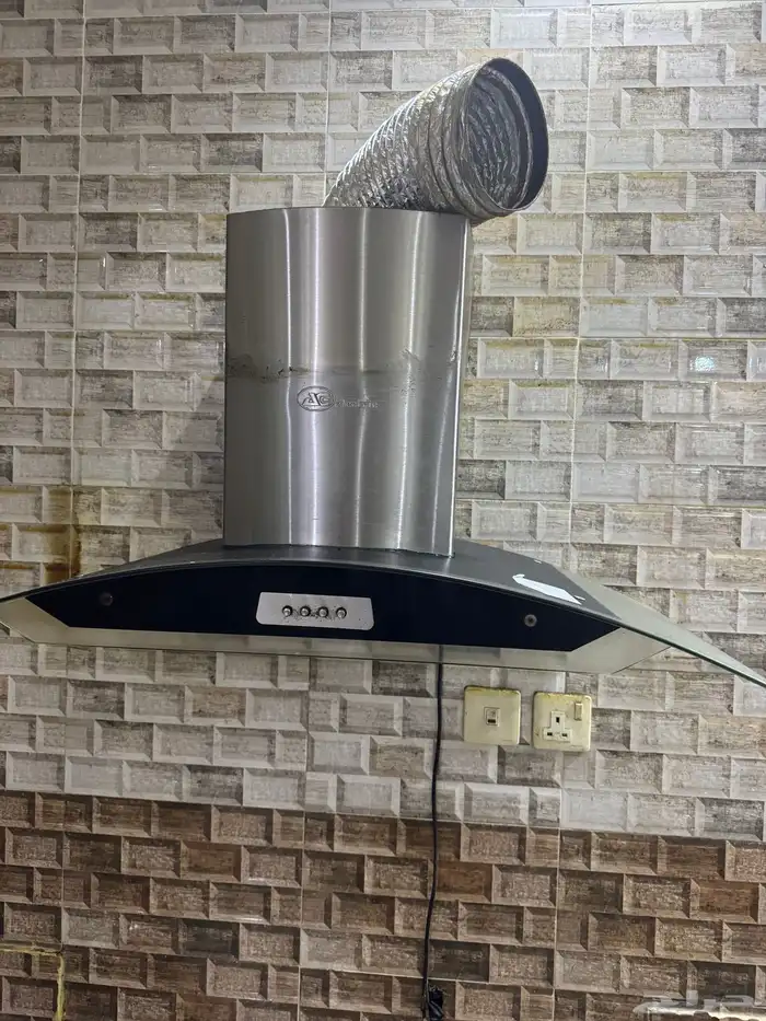 فرن كهربائي وفرن غاز وشفاطه شبه جديده 4