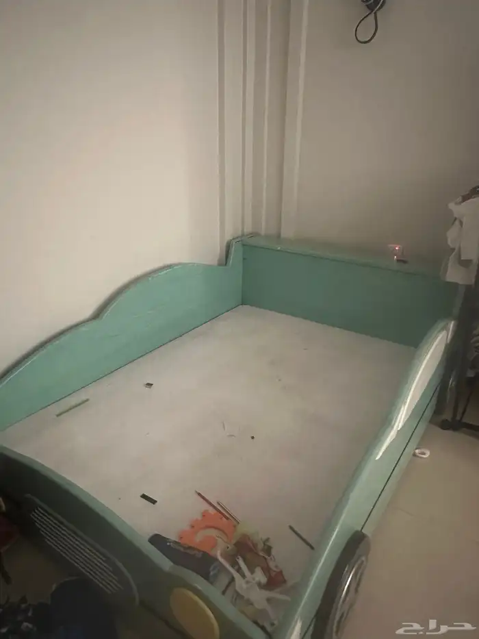 سرير أولاد خشب متين ثقيل 1