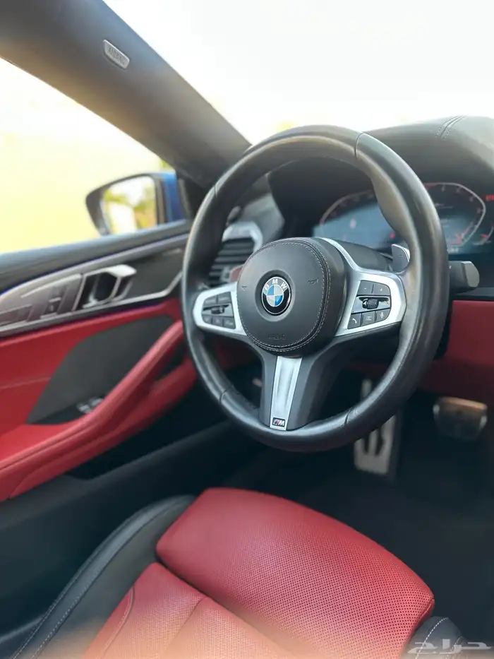 بي ام 840i 2020 على الضمان والصيانات المجانيه 35