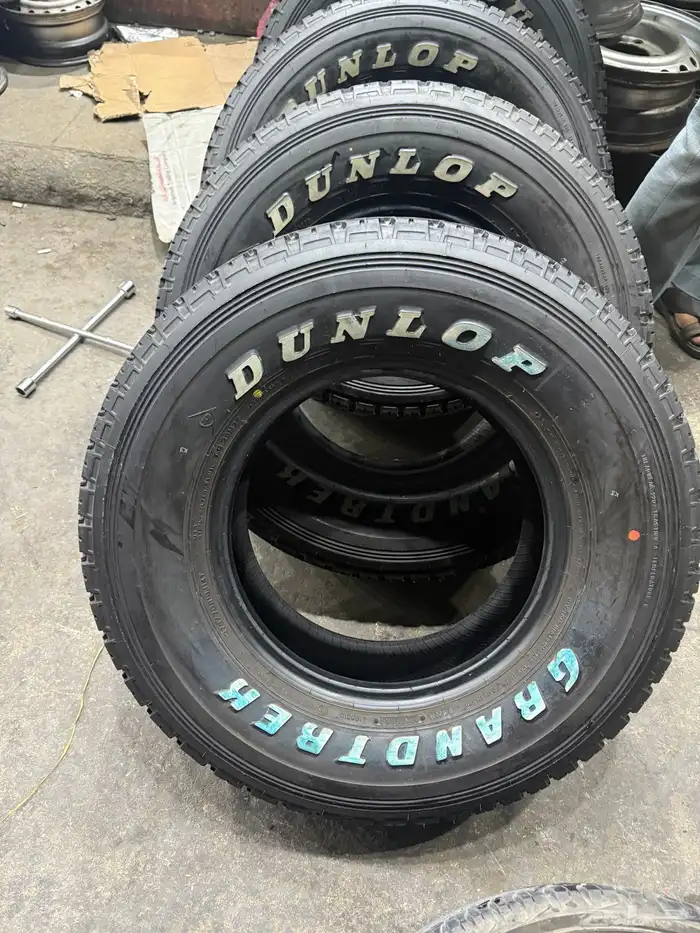 كفرات دلوب شبه جديد مقاس 16-70-275 19