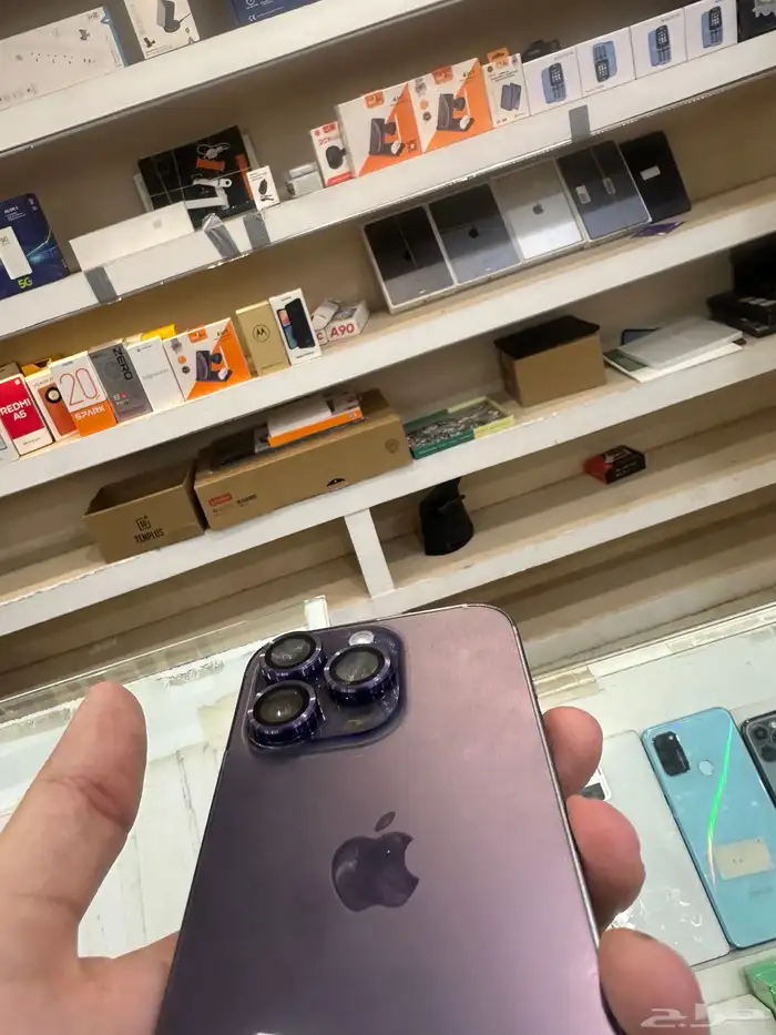 ايفون 14 برو ذاكرة 256 بطارية 75 2