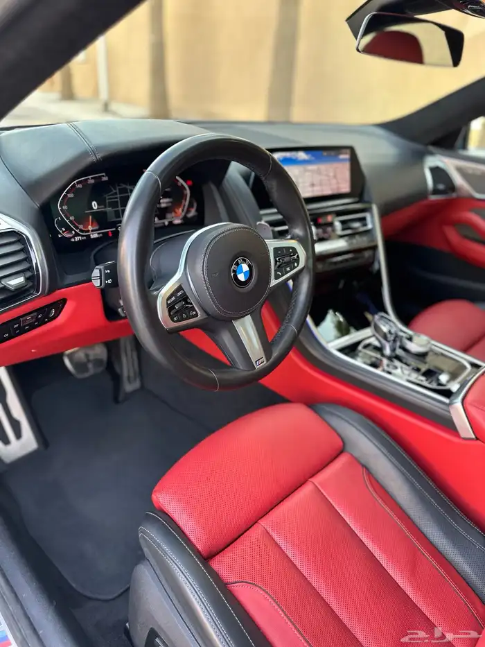 بي ام 840i 2020 على الضمان والصيانات المجانيه 21