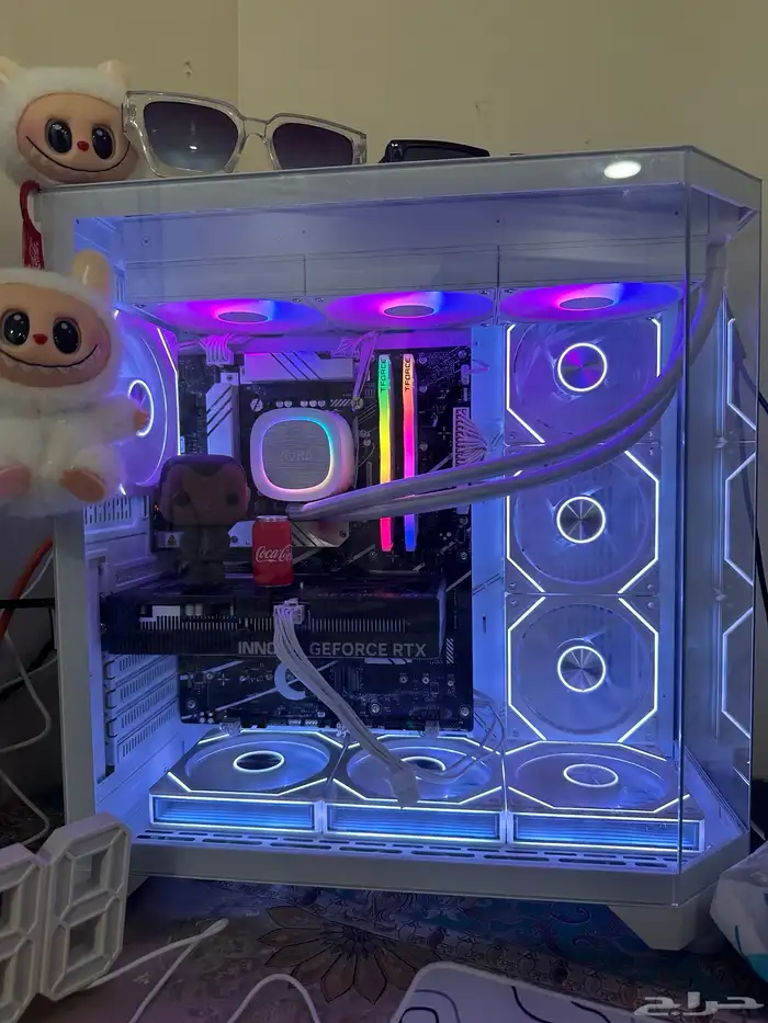 بي سي قيمنق i7  RTX 5060   شاشة 280Hz   كامل الملحقات 0