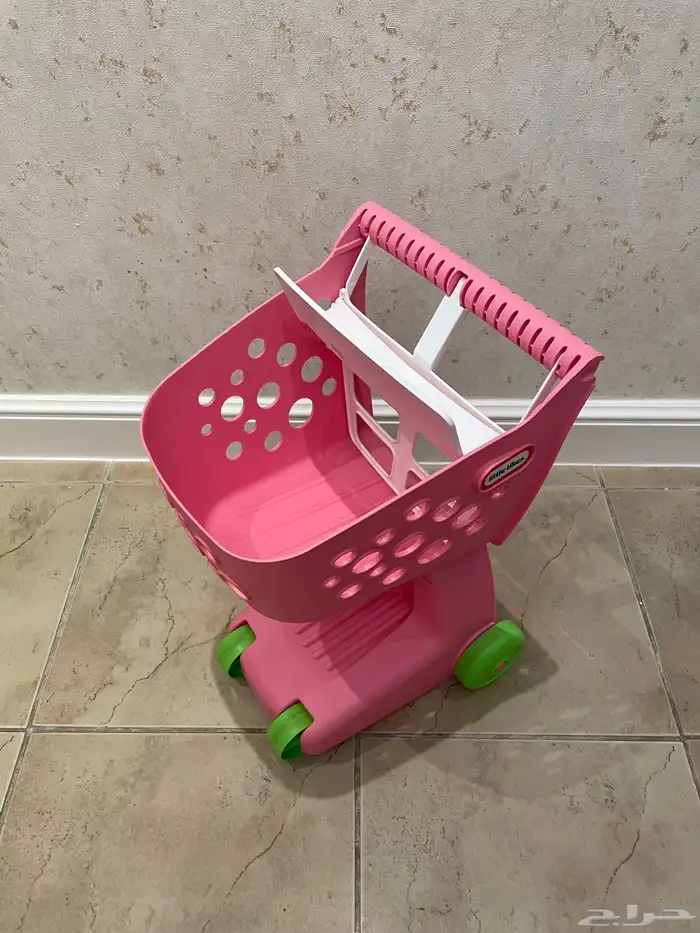 عربة تسوق صغيرة للأطفال من Little tikes اللون وردي 1