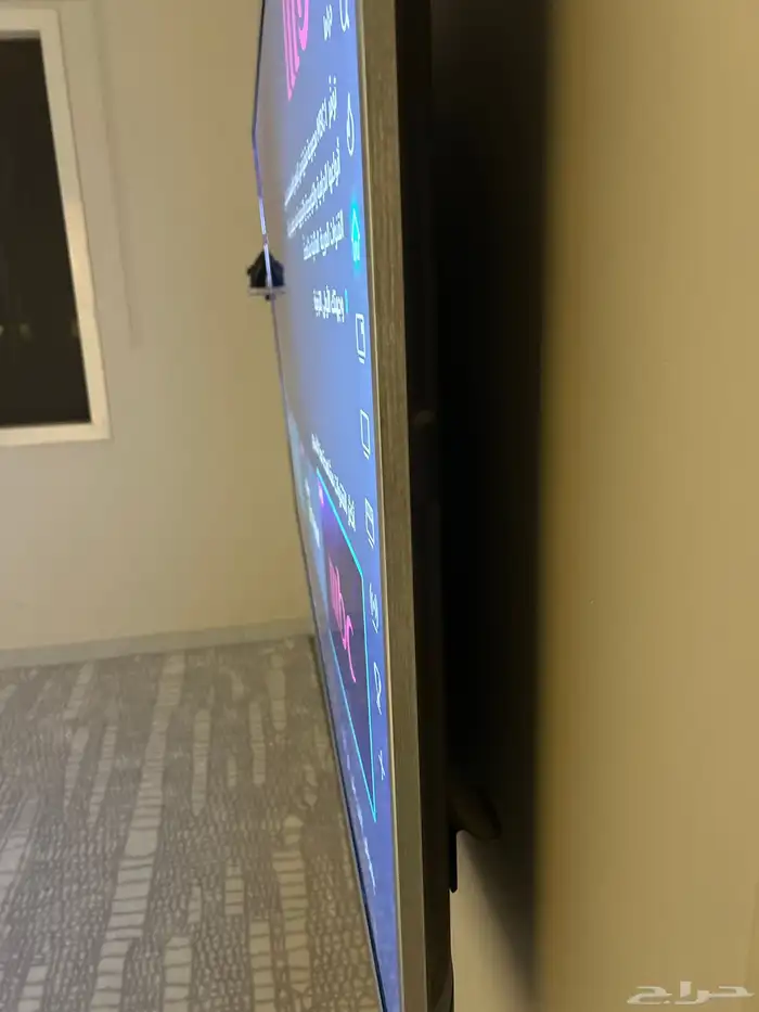 شاشة دانسات 75 بوصة نظيف جدا سمارت 4k. البيع 1400 ريال 2