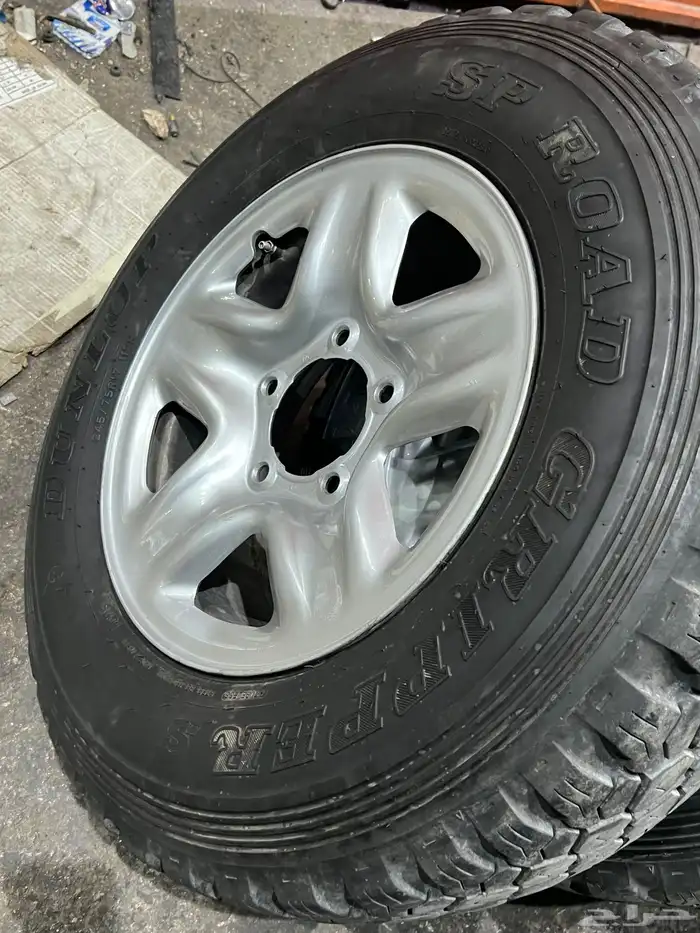 جنوط ديازل وكاله معا كفرات دنلوب لبنه وكاله مقاس 245 75 17 6