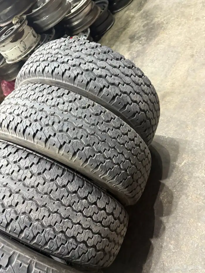 كفرات دلوب شبه جديد مقاس 16-70-275 5