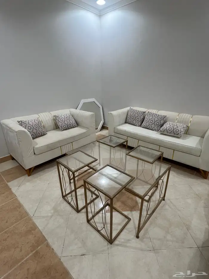 كنب و طاولة و مدخل و طاولة ارضية 8