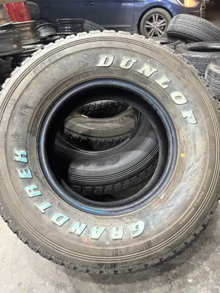 كفرات دلوب شبه جديد مقاس 16-70-275 7