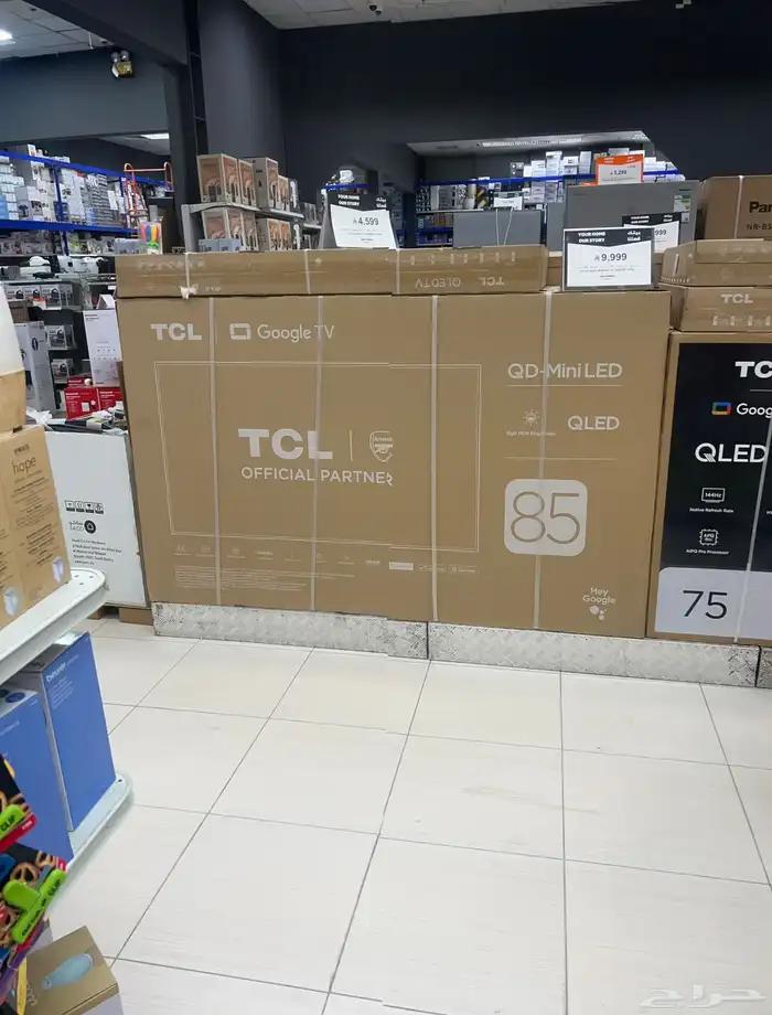 جميع أنواع التلفزيونات الذكيه متوفرة 43