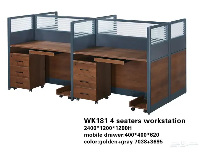 office furniture جديد مكتب طقم مدير و مكاتب مودرن إداري فخم 22