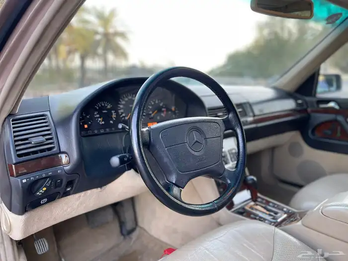 مرسيدس S600 مخزن1994 قمة النظافة 30