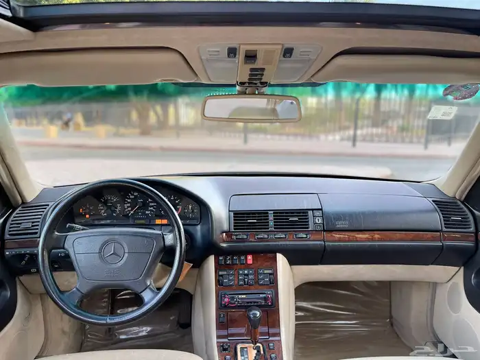 مرسيدس S600 مخزن1994 قمة النظافة 13