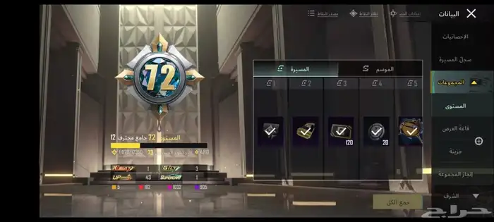 حساب ببجي للبيع 15