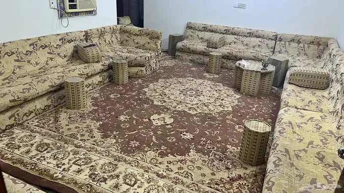 مجلس اسفنج مضغوط غرفه 4 متر فى 6 متر كبير 250 ريال 3