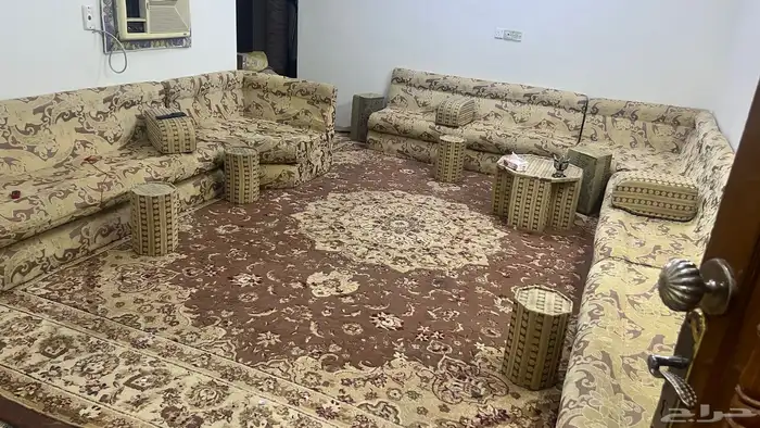 مجلس اسفنج مضغوط غرفه 4 متر فى 6 متر كبير 250 ريال 2