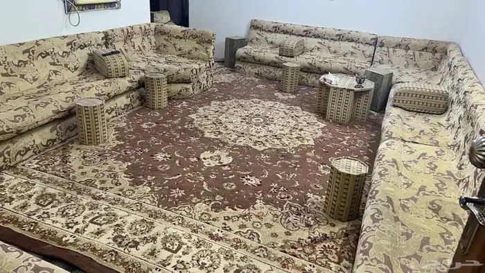 مجلس اسفنج مضغوط غرفه 4 متر فى 6 متر كبير 250 ريال 4