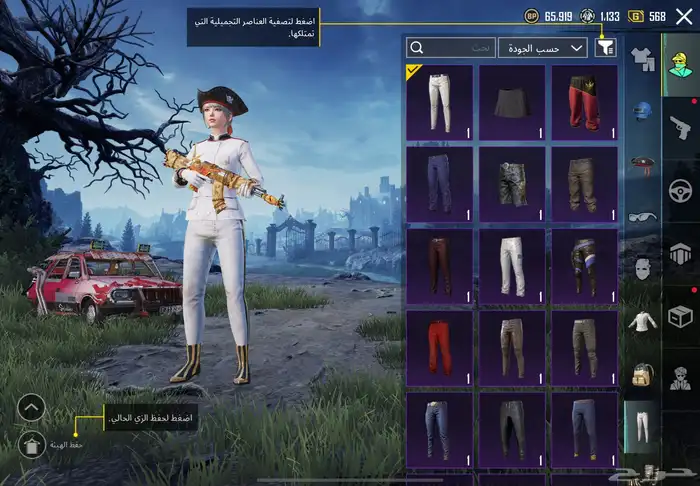 حساب ببجي 10