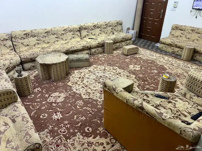 مجلس اسفنج مضغوط غرفه 4 متر فى 6 متر كبير 250 ريال 6