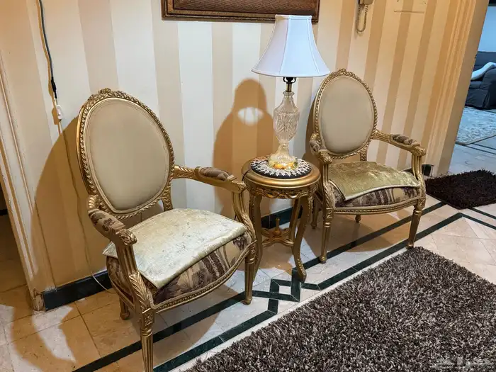 كنب من المطلق   كرسيين مدخل 10