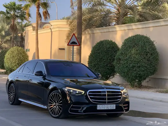 مرسيدس الجوهره S500 موديل 2021 بحالة الوكاله ممشى 78 الف 2