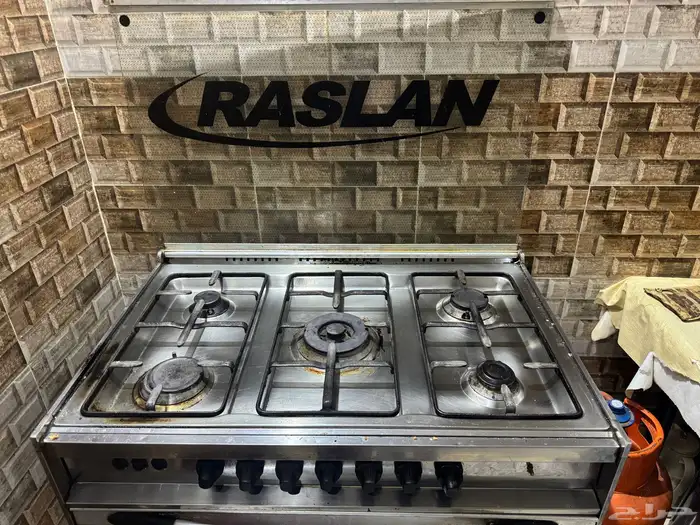 فرن كهربائي وفرن غاز وشفاطه شبه جديده 6