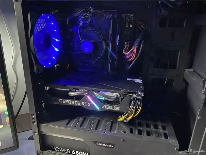 بيسي بي سي قيمنق pc2060 مع شاشه وماوس كيبورد 3