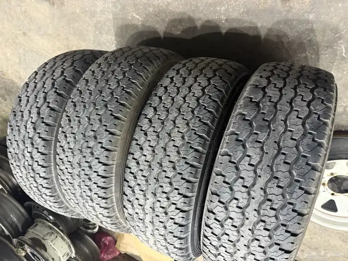 كفرات دلوب شبه جديد مقاس 16-70-275 6