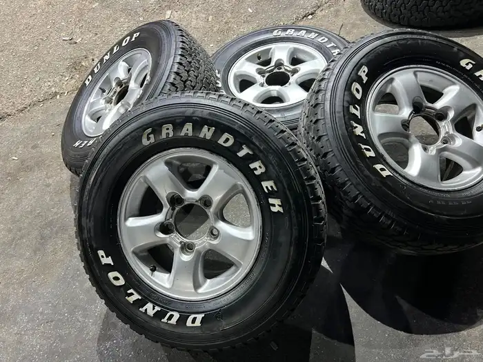 جنوط 98 جيب مقاس 16 كفرات دنلوب تاريخ 24 شبه الجديد 0