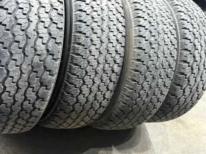 كفرات دلوب شبه جديد مقاس 16-70-275 1