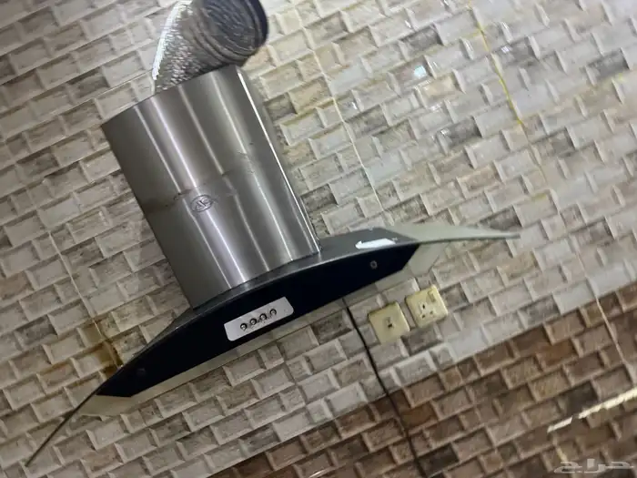 فرن كهربائي وفرن غاز وشفاطه شبه جديده 3