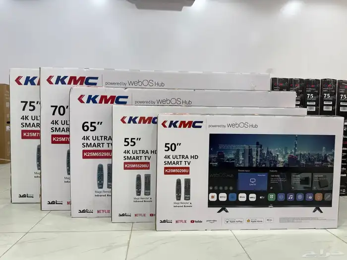تلفزيونات جديدة بأفضل الاسعار شاشات تلفزيون سامسونج TCL 0