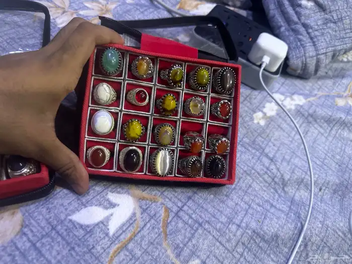 خواتم الأحجار اصليه شرط عل 50 3