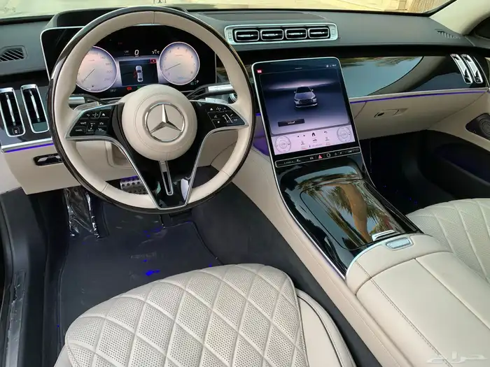مرسيدس الجوهره S500 موديل 2021 بحالة الوكاله ممشى 78 الف 34