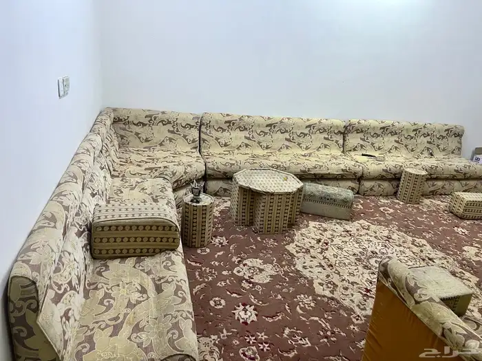 مجلس اسفنج مضغوط غرفه 4 متر فى 6 متر كبير 250 ريال 7