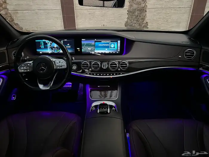 مرسيدس S 320 الجفالي 2020 ازارير 3 ممشى 84 الف 12