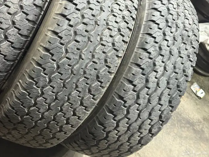 كفرات دلوب شبه جديد مقاس 16-70-275 8