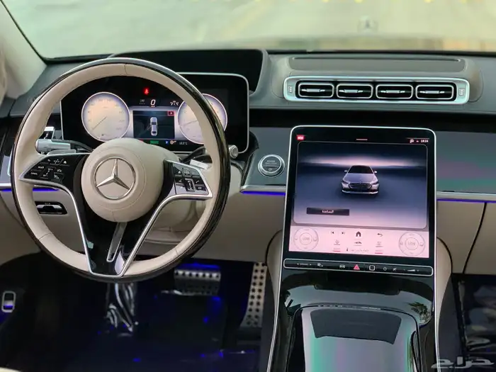 مرسيدس الجوهره S500 موديل 2021 بحالة الوكاله ممشى 78 الف 43