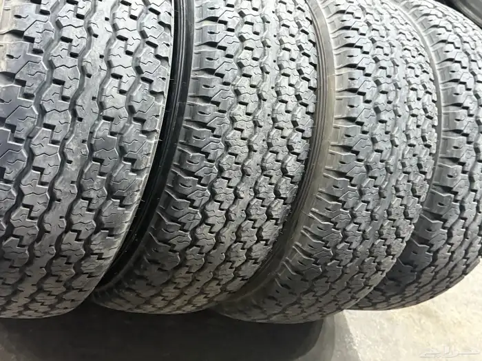 كفرات دلوب شبه جديد مقاس 16-70-275 12